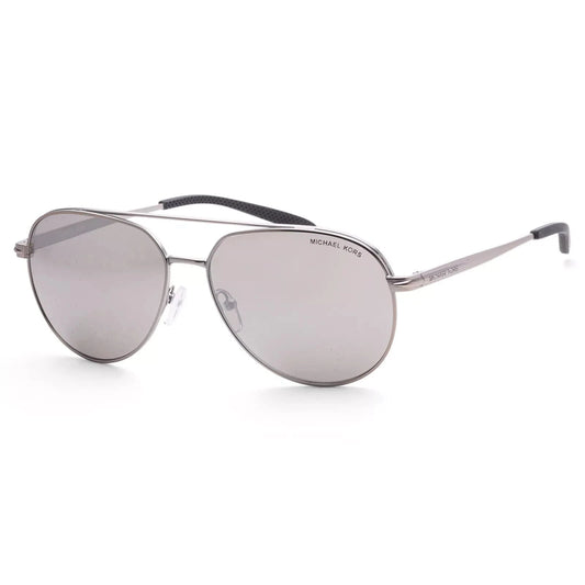 Michael Kors 0MK1142-10036G-60 Silver Aviator SUNGLASSES 60mm Sunglasses