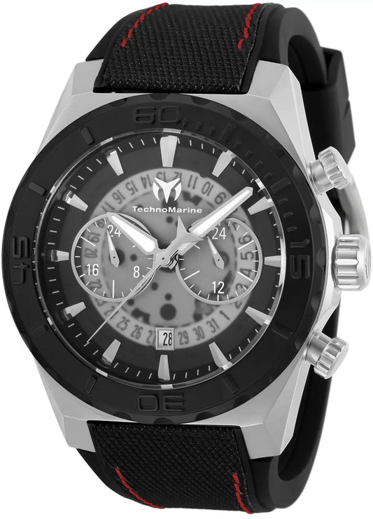 TechnoMarine TM-519006 TM-519006 Watch - Gold Dial Stainless Steel Mesh Band