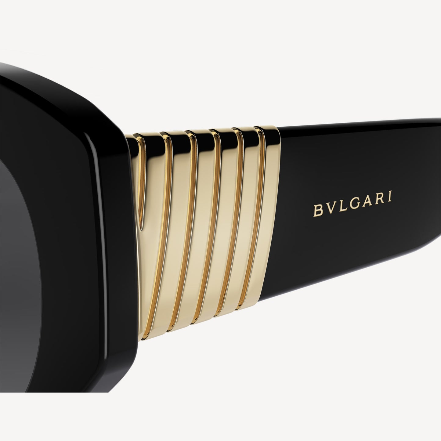 Bvlgari BV40050I TUBOGAS-01B 52mm New Sunglasses