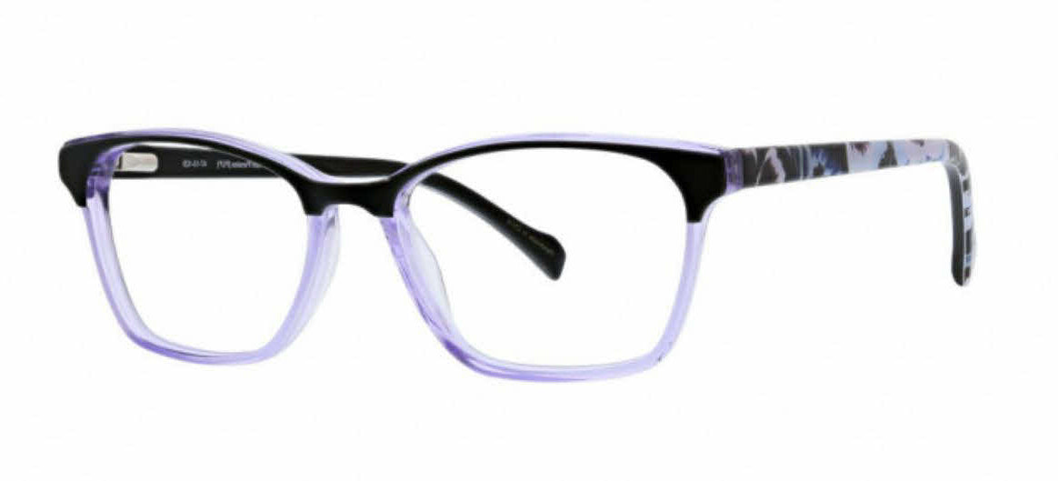 Vera Bradley Dylan Plum Pansies 4715 47mm New Eyeglasses