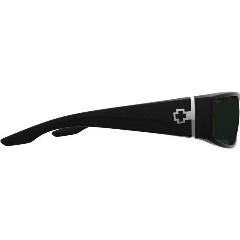 Spy COOPER- Matte Black/Happy Gray Green 59mm New Sunglasses