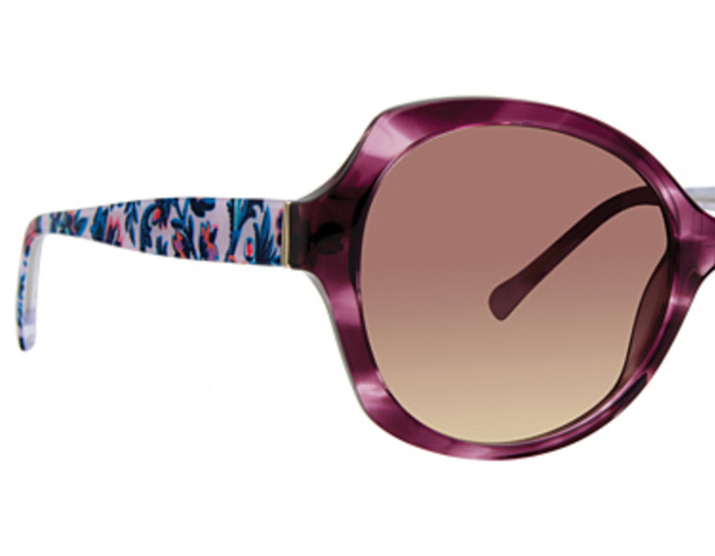 Vera Bradley Paloma Cloud Vine Multi 5516 55mm New Sunglasses