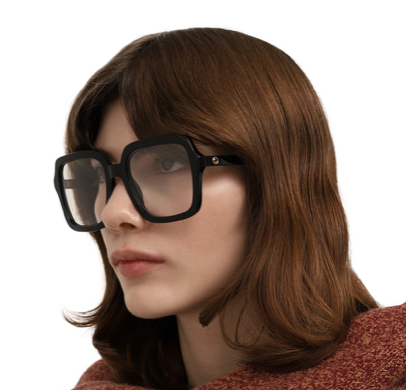 Gucci GG1318o-001 55mm New Eyeglasses