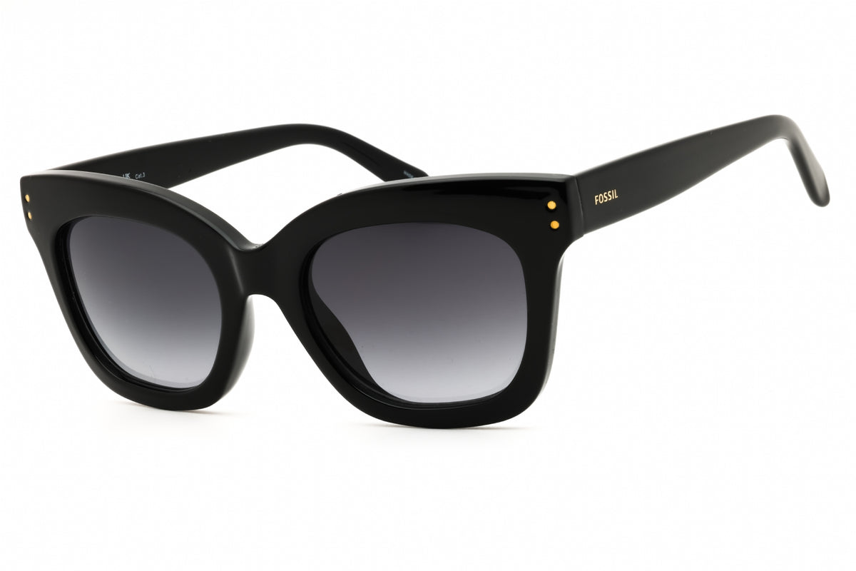Fossil FOS 3153/G/S-807 BLACK Cat eye Sunglasses 52mm Sunglasses