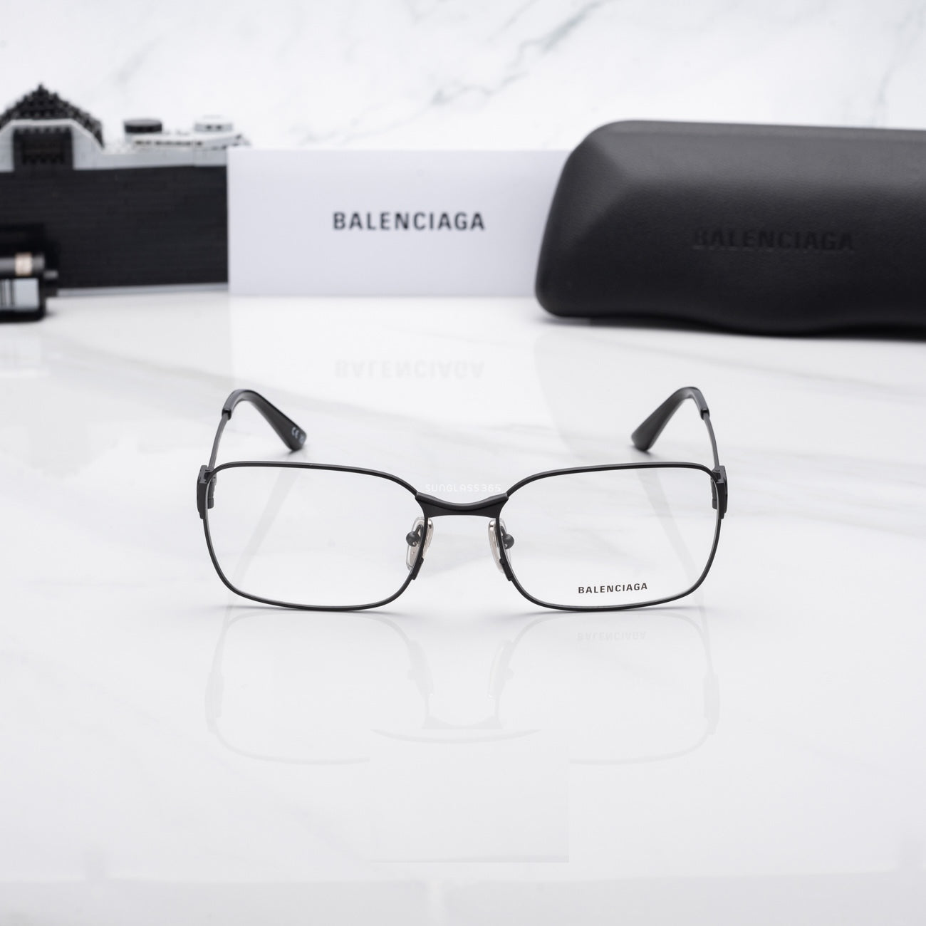 Balenciaga BB0340o-001 57mm New Eyeglasses