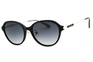 Kate Spade VONNIE/F/S-0807 9O Black Oval Sunglasses 56mm
