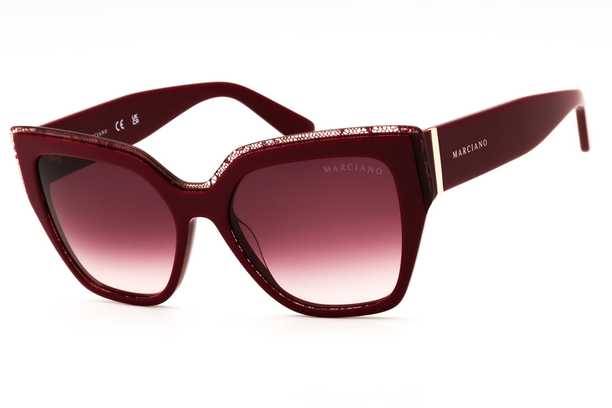 Guess by Marciano GM00029-71T bordeaux Cat eye Sunglasses 53mm Sunglasses