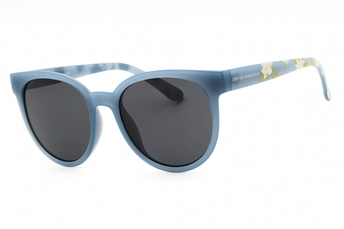 Draper James DJ9017-400 MILKY BLUE Round Sunglasses 54mm Sunglasses