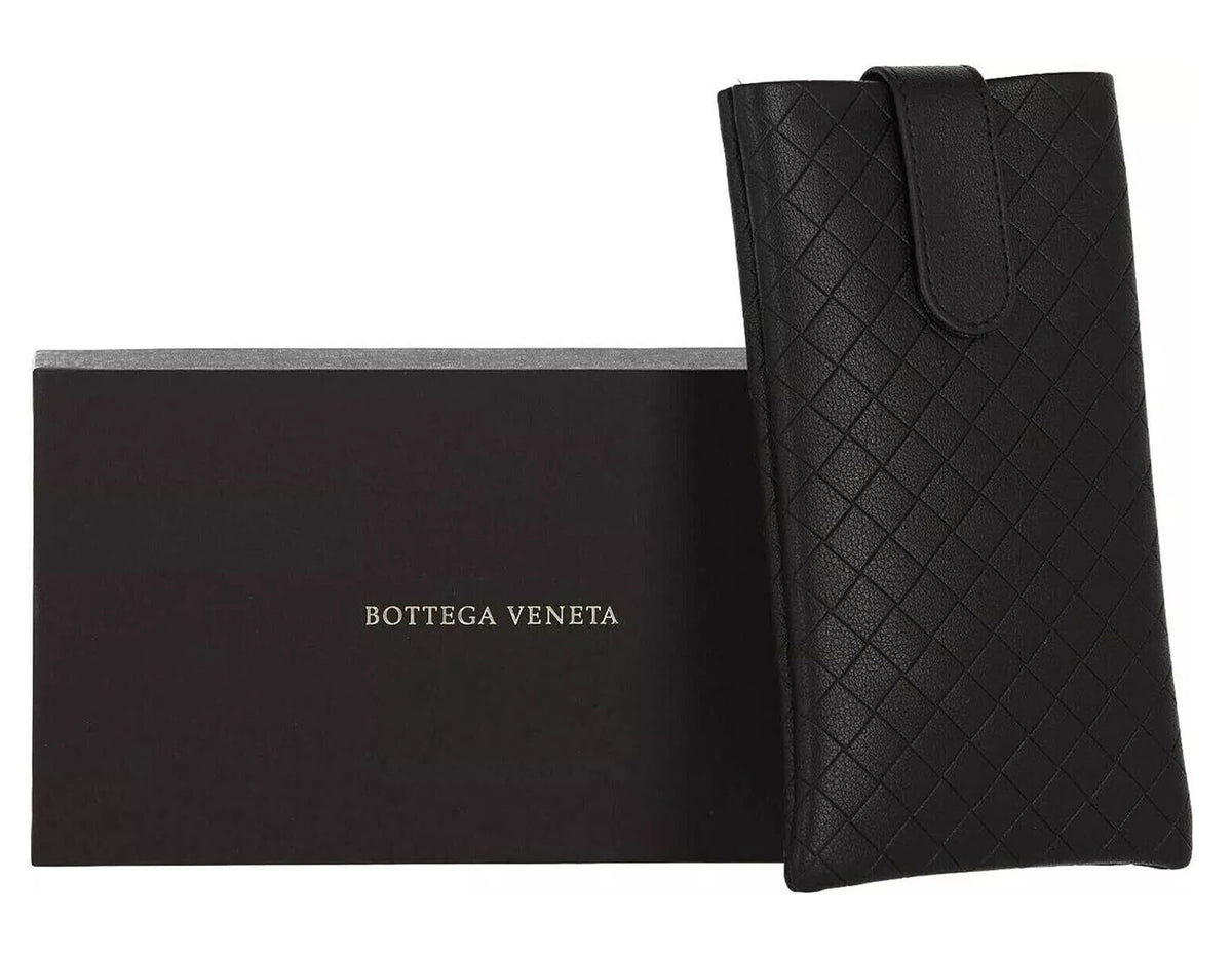 Bottega Veneta BV1483S-004 sunglasses in brown red frame with red lenses