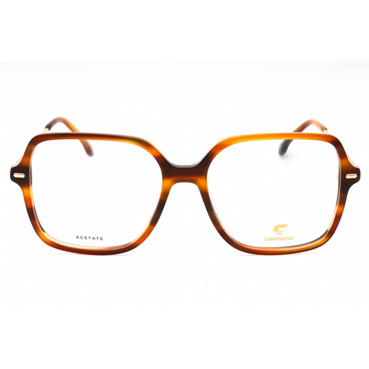 Carrera CARRERA3038-EX4-55 Brown Horn Square Eyeglasses 55mm Eyeglasses