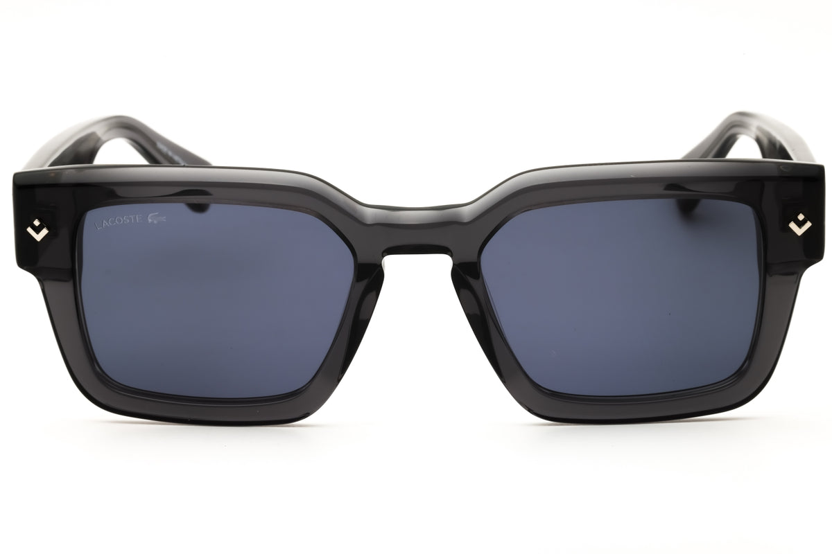 Lacoste L6071S-035 TRANSPARENT GREY Rectangular Sunglasses 52mm Sunglasses