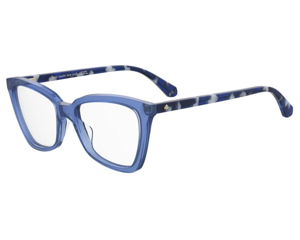 Kate Spade GAIA PJP Blue Rectangle Eyeglasses 52mm Eyeglasses