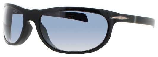 David Beckham DB-7117/S-0807/08 Black Rectangle Sunglasses 64mm