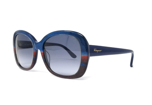 Salvatore Ferragamo SF678S-422-5518 55mm New Sunglasses