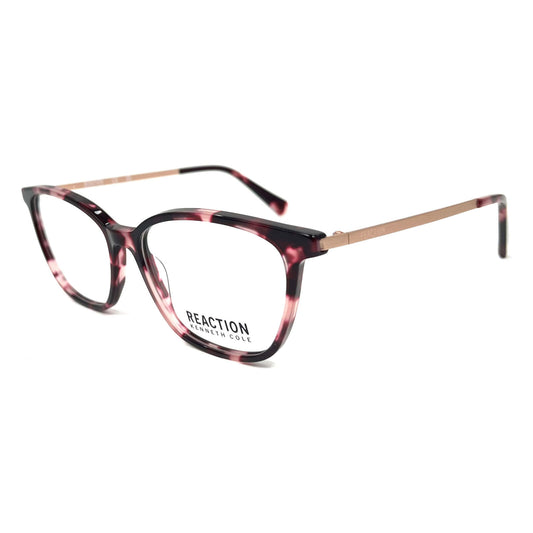Kenneth Cole Reaction KC0956-071-53 eyeglasses in bordeaux frame with clear lenses