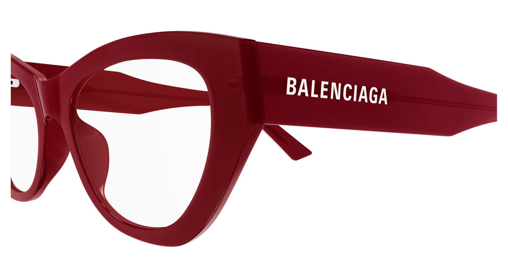 Balenciaga BB0449o-010 Pink Cat Eye Eyeglasses 55mm