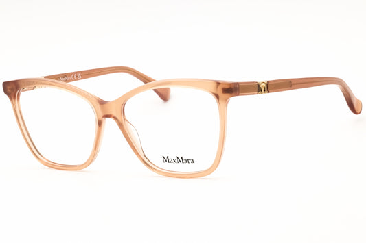 Max Mara MM5017-72 eyeglasses in shiny pink frame with clear demo lenses