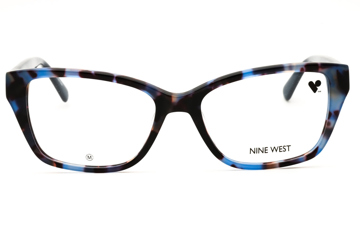 Nine West NW5237-425 BLUE TORTOISE Rectangular Eyeglasses 54mm Eyeglasses
