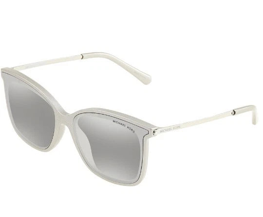 Michael Kors 0MK2079U-387873-61 Silver-Tone Full Rim SUNGLASSES 61mm Sunglasses