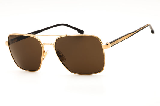 Hugo Boss BOSS 1045/S/IT-0000 70 GOLD Rectangular Sunglasses 58mm