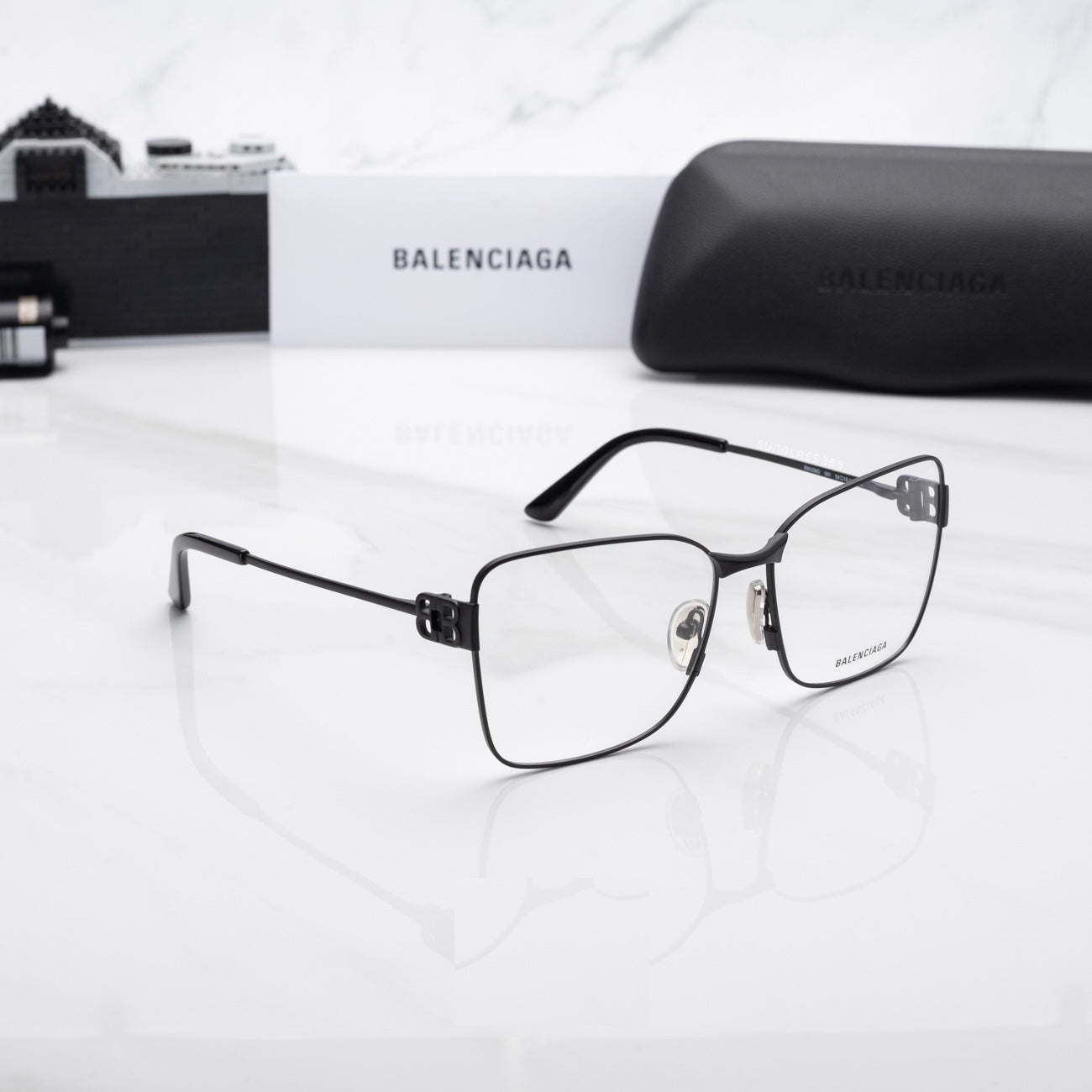 Balenciaga BB0339o-001 59mm New Eyeglasses