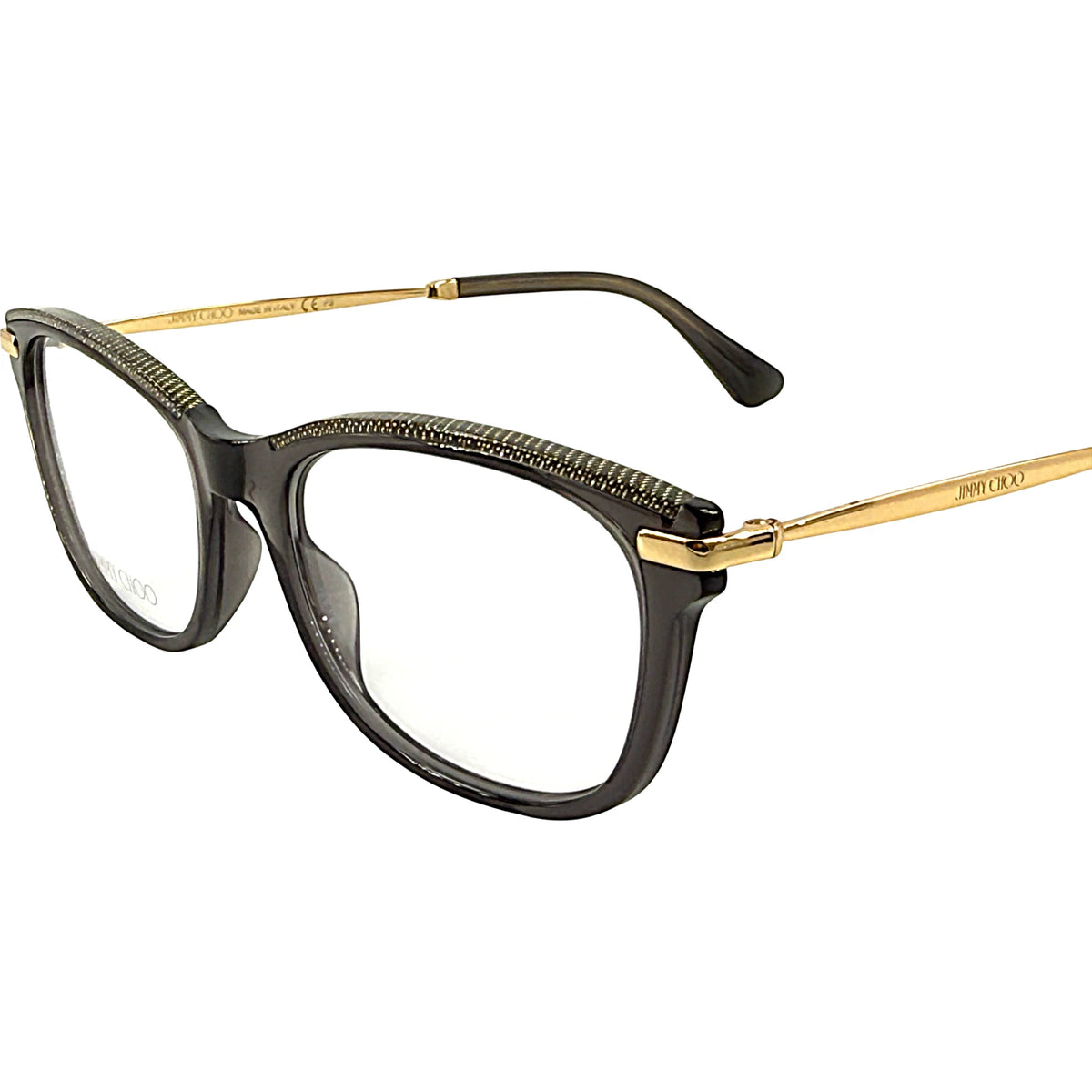 Jimmy Choo 0JC248-EIB-53 Grey/Gold Cat Eye EYEGLASSES 53mm Eyeglasses