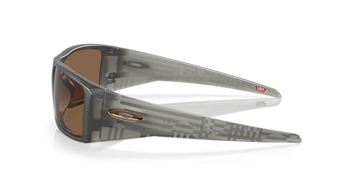 Oakley OO9231-923116-61 Matte Grey Smoke Rectangle Sunglasses 0mm Sunglasses