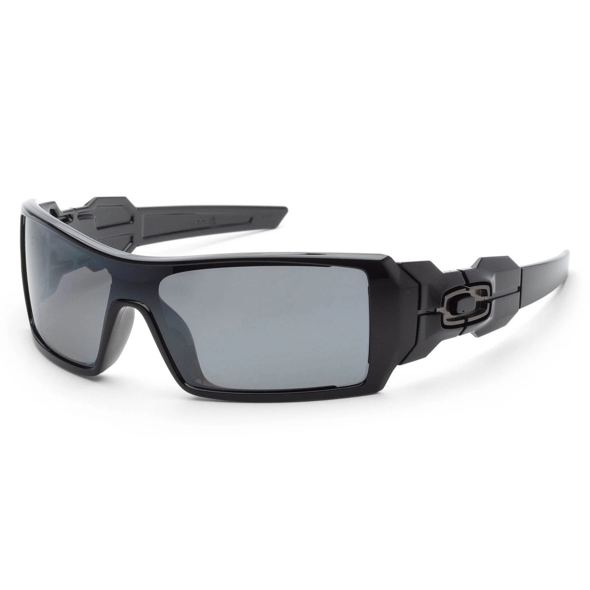 Oakley OO9081-26-203 Black Rectangle Sunglasses 50mm Sunglasses