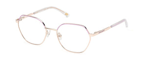 Skechers SE50003-028-50 Pink Round Eyeglasses 50mm