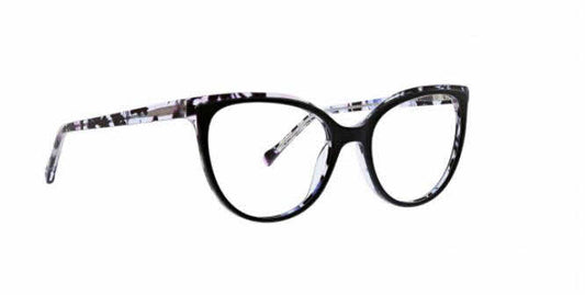 Vera Bradley Julieta Plum Pansies 5318 53mm New Eyeglasses