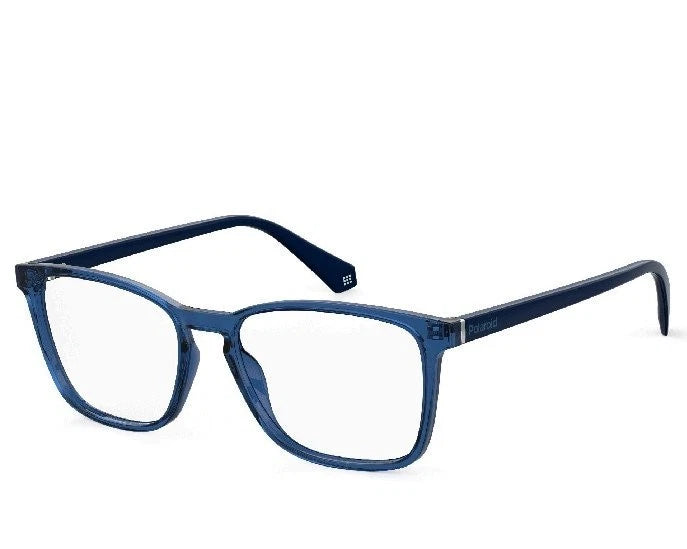 Polaroid PLDD372-PJP-54 Blue Rectangle Eyeglasses 54mm Eyeglasses