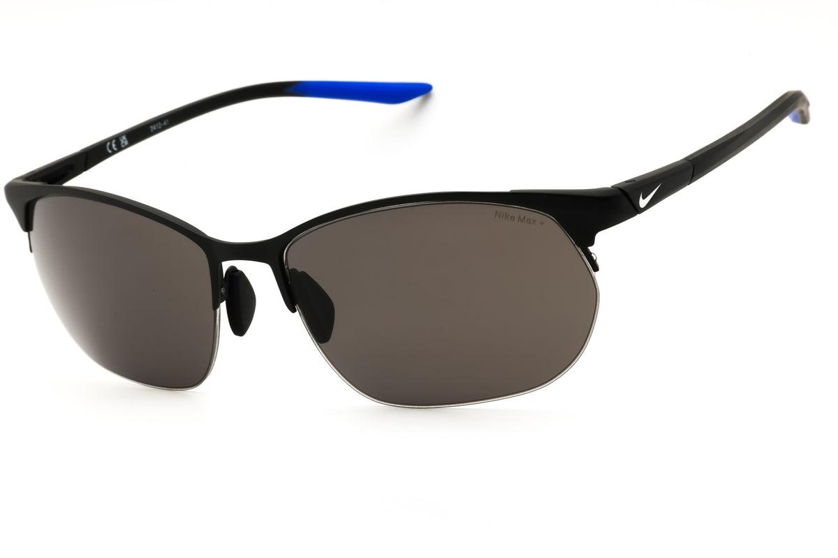 Nike NIKE MODERN METAL ZONE IH0911X-010 MATTE BLACK Oval Sunglasses 62mm Sunglasses