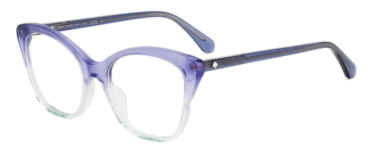 Kate Spade LAYLANI RNB Blue Rectangle Eyeglasses 51mm Eyeglasses