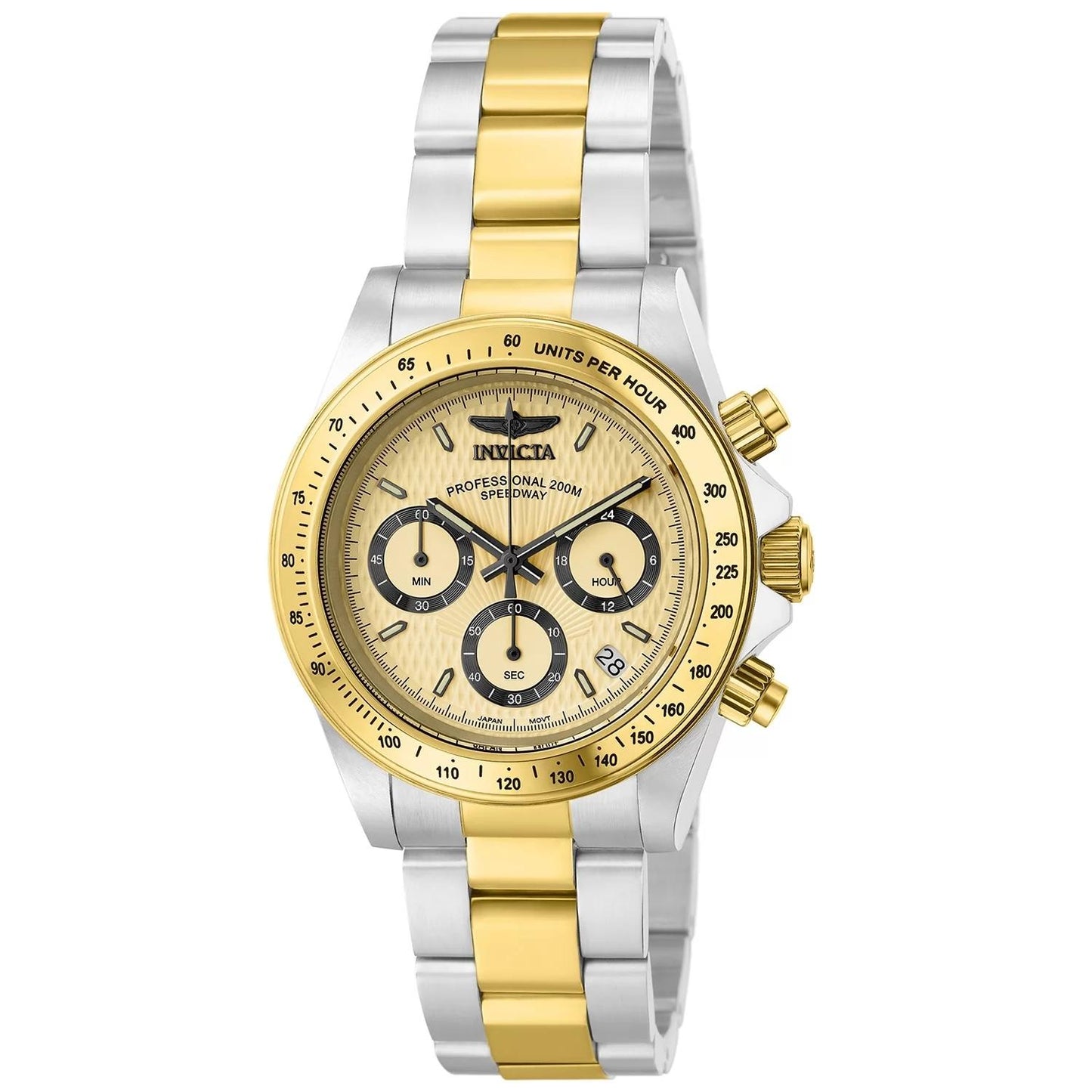 Invicta 14930 14930 Watch - Gold Dial Stainless Steel Band