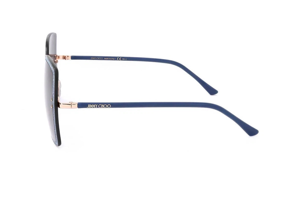 Jimmy Choo 0LETI-S-LKS-62 Gold Rectangle SUNGLASSES 0mm Sunglasses