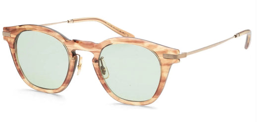 Oliver Peoples 0OV5496-1744-49 Brown Square SUNGLASSES 49mm Sunglasses
