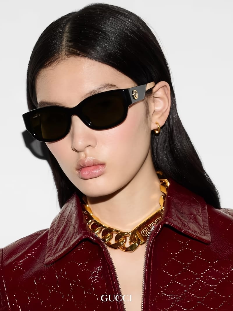 Gucci GG1667SK-004-54 0mm New Sunglasses