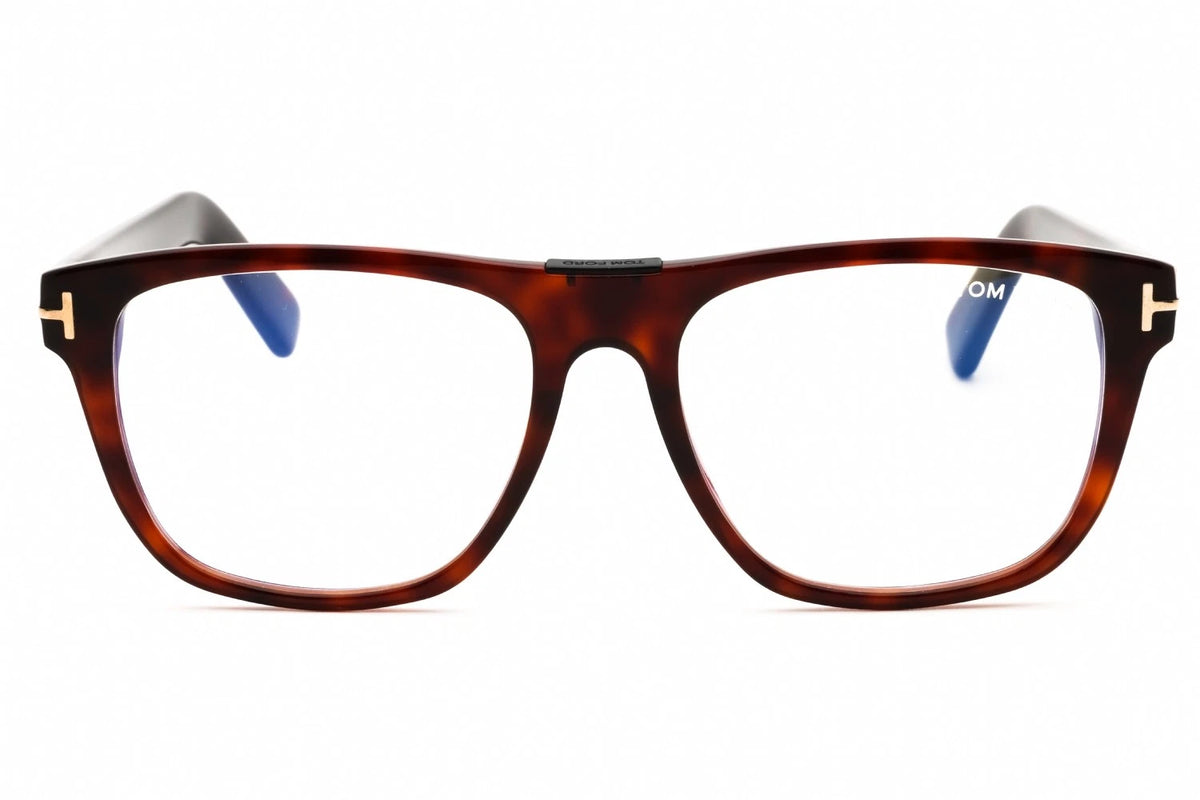 Tom Ford FT5902-B 054 Brown Rectangle Eyeglasses 54mm Eyeglasses