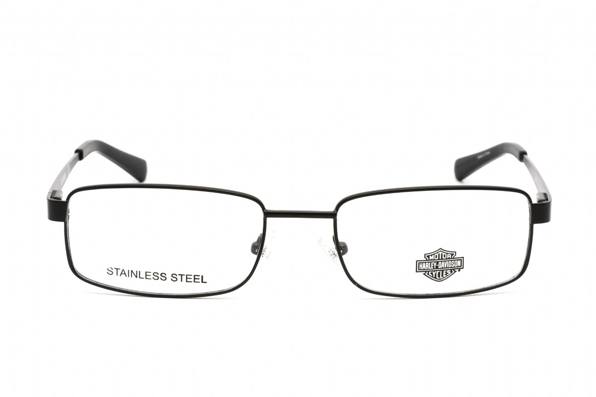Harley Davidson HD0883-002 Black Rectangular Eyeglasses 56mm Eyeglasses