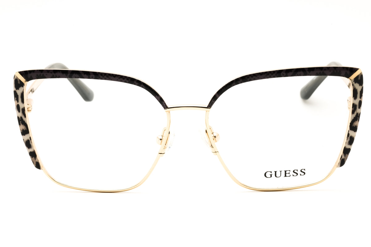 Guess GU50249-033 pink gold Cat eye Eyeglasses 55mm Eyeglasses
