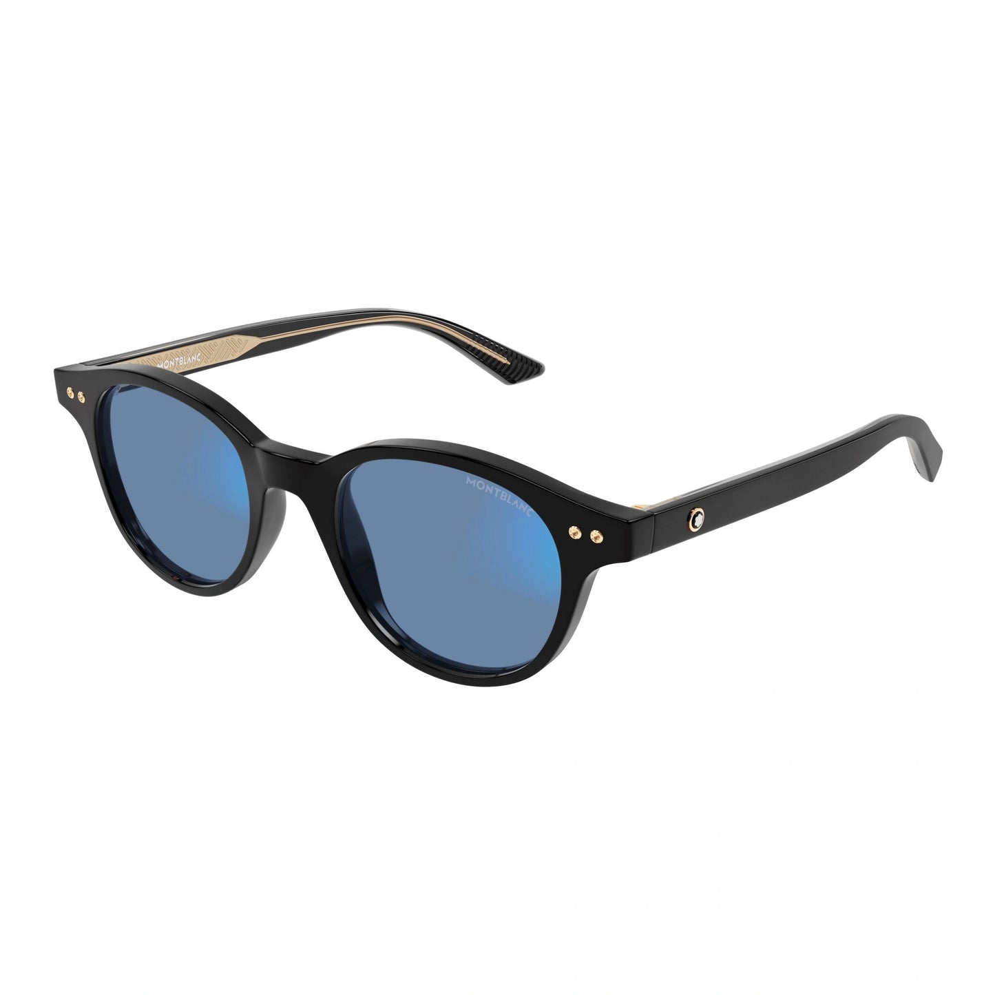 Mont Blanc MB0255S-001 49mm New Sunglasses