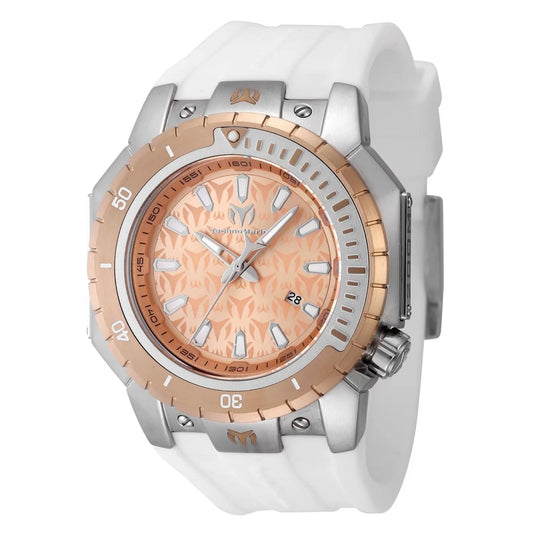 TechnoMarine TM-224005 TM-224005 Watch - Rose Gold Dial Silicon Band