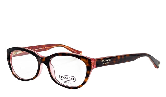 Coach 0HC6041-5115-51 Tortoise Pink Aviator EYEGLASSES 51mm Eyeglasses