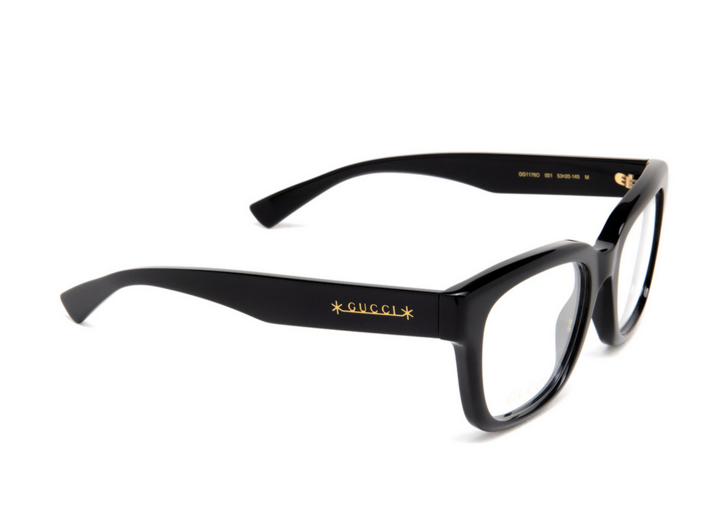 Gucci GG1176o-001 53mm New Eyeglasses