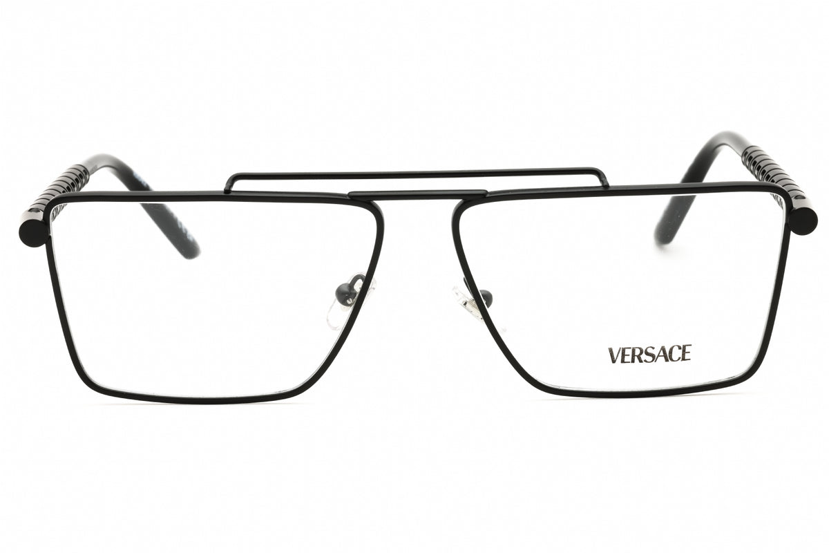 Versace 0VE1295-1433 Black Rectangle Eyeglasses 57mm