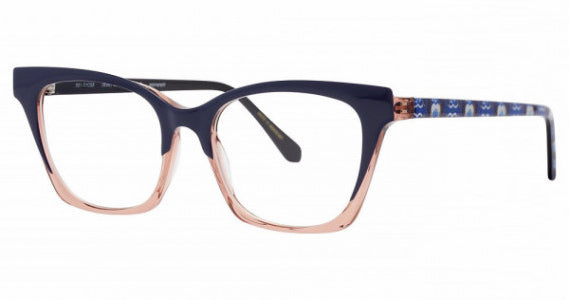 Vera Bradley MATANZAS SEURAT TULIP BLUE 52mm New Eyeglasses