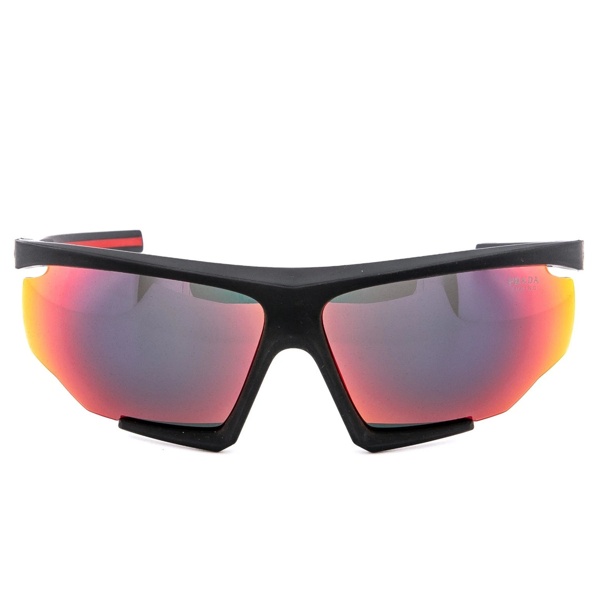 Prada 0PS07YS-DG010A-76 sunglasses in black frame with infrared lenses