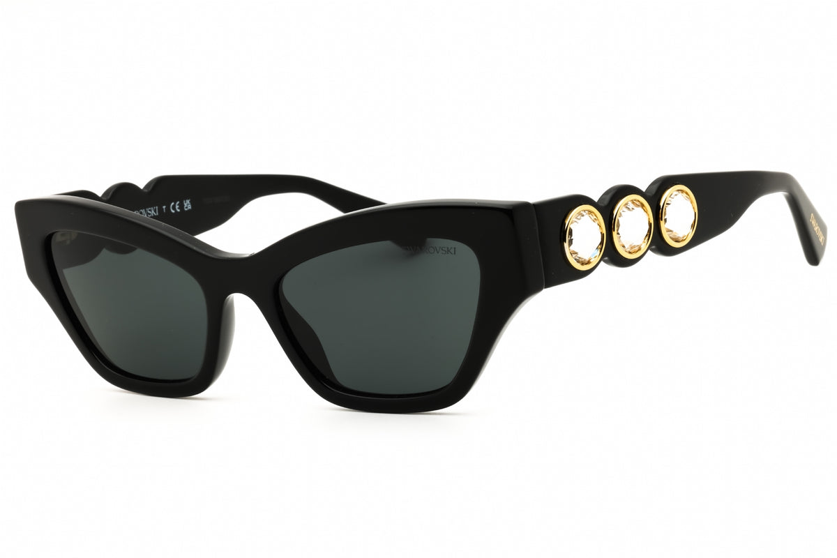 Swarovski SK6021-100187 Black Cat eye Sunglasses 53mm Sunglasses