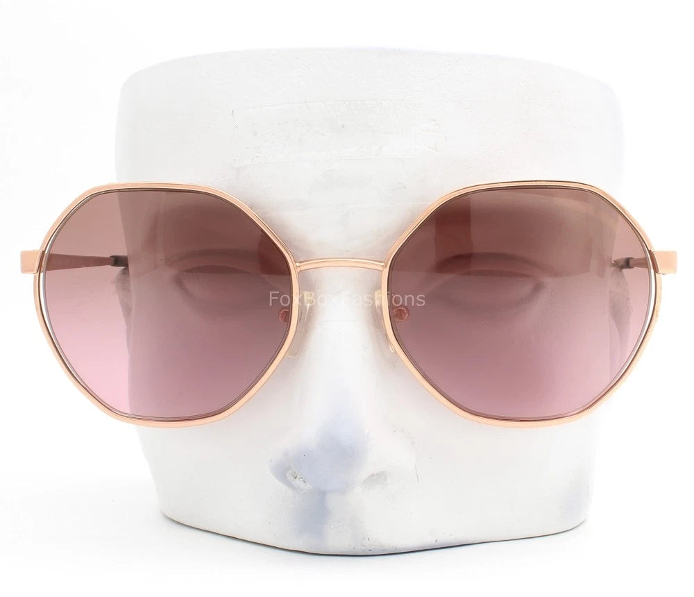 Michael Kors 0MK1072-110814-57 Gold Round SUNGLASSES 57mm Sunglasses