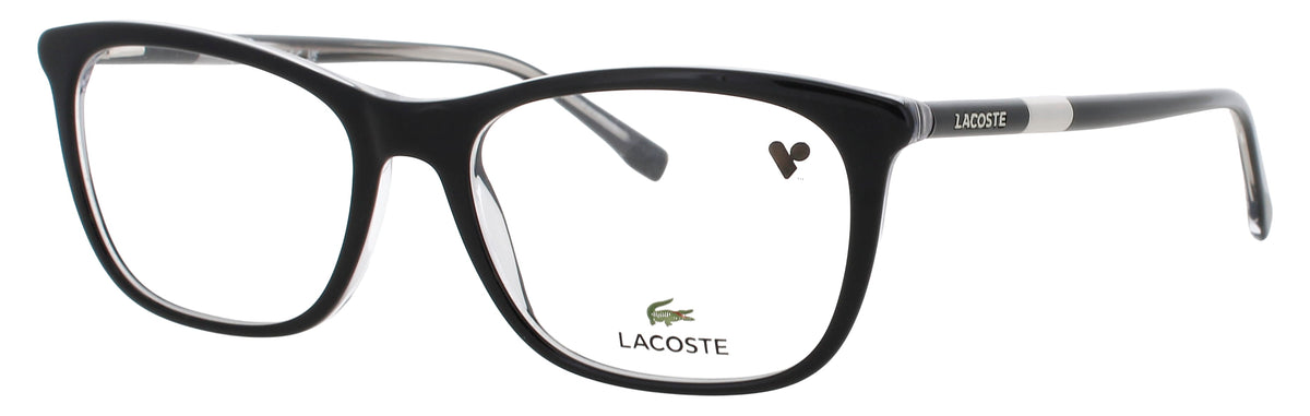 Lacoste L2885-N-001-57 BLACK / CRYSTAL  Men's Eyeglasses 57mm Eyeglasses